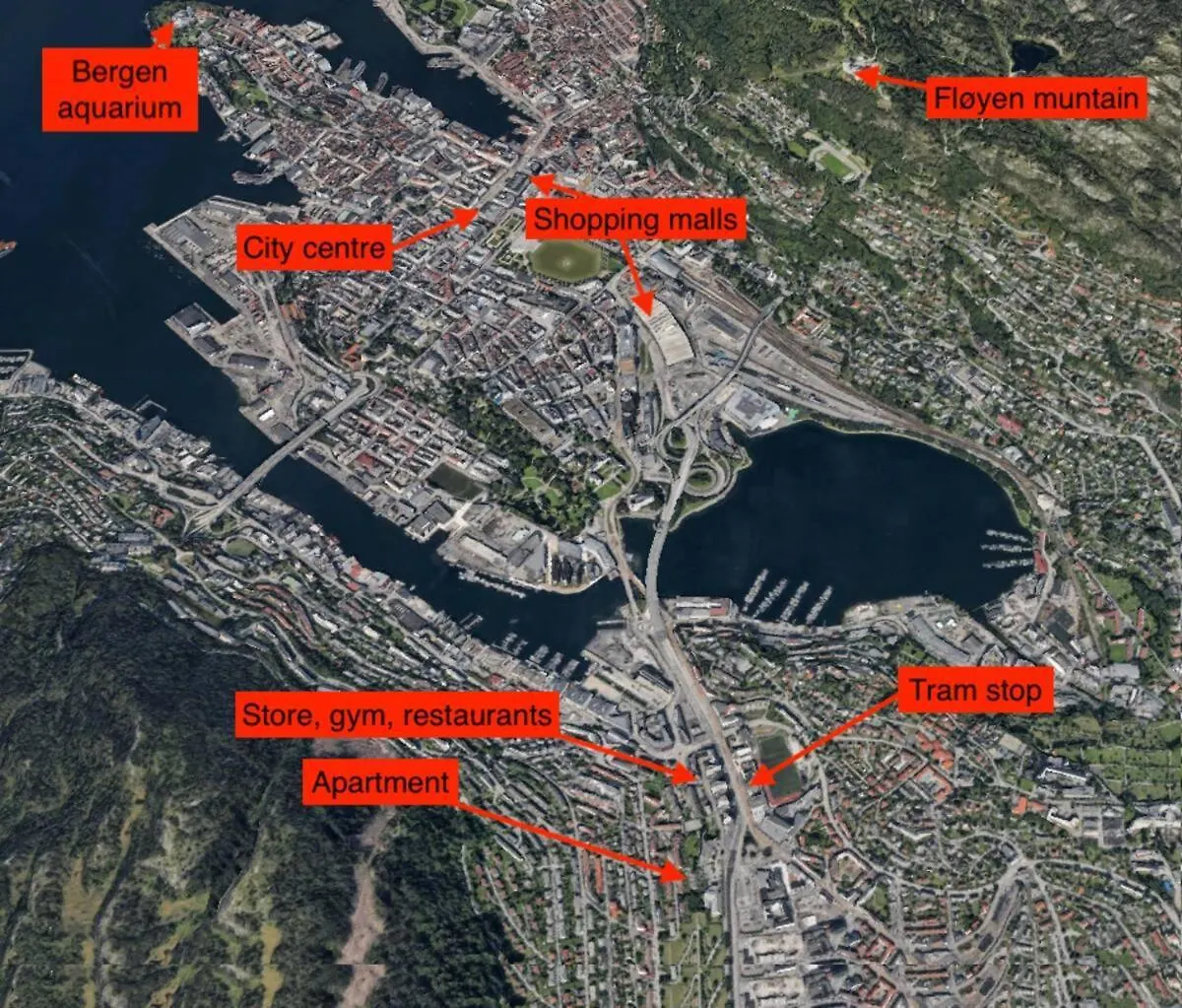 Pergola - 5Min To Facilities- Family Friendly Apartment Bergen Norway